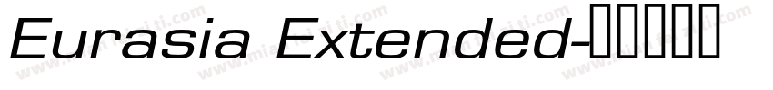 Eurasia Extended字体转换